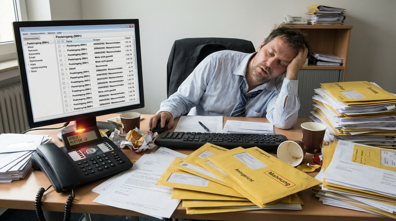 Hausverwalter untätig